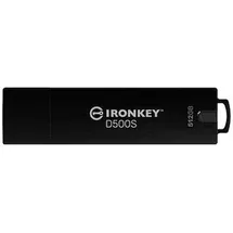 Kingston 512 GB IronKey D500S verschlüsselter USB-Stick USB-A 3.2 Gen1 Standard