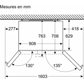 Bosch KAD93AIDP Serie 6 Side-by-Side (562 l, 1787 mm hoch, Edelstahl)