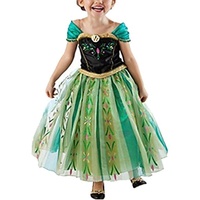Yigoo Elsa Kostüm Mädchen Eiskönigin Prinzessin Anna Kleid Glanz Kinder Weihnachten Verkleidung Karneval Party Halloween Fest 150