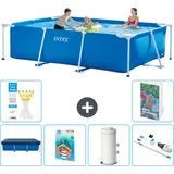Rechteckiger Frame Pool - 300x200x75 Cm - 7-teilig  S95