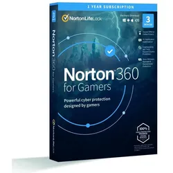 Norton 360 for Gamers 2025 | 3 Geräte - 1 Jahr | Downloadlink + Produktschlüs...