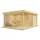 FinnTherm Saunahaus Cubus-70 Royal Naturbelassen 411 x 549 cm) Wandstärke 70 mm