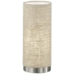 Fischer & Honsel Tischleuchte »Thor«, Höhe: 25 cm, E14 - silberfarben