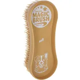 Kerbl MagicBrush Dog Soft Sandstorm Hundebürste Gold Einheitsgröße