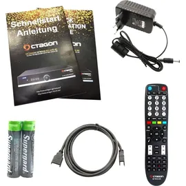 Octagon SF8008 4K UHD E2 Linux Dual WiFi DVB-S2X & DVB-C/T2 USB WLAN