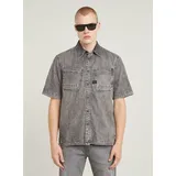 G-Star Slanted Double Pocket Regular Hemd Grau XL