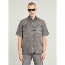 G-Star Slanted Double Pocket Regular Hemd Grau XL