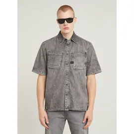G-Star Slanted Double Pocket Regular Hemd Grau XL