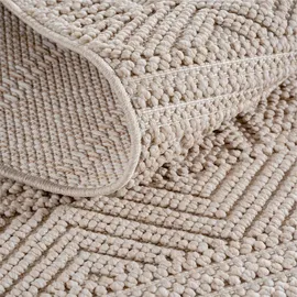 Ayyildiz Flachgewebeteppich Helix 2202 Beige 280 cm x 370 cm