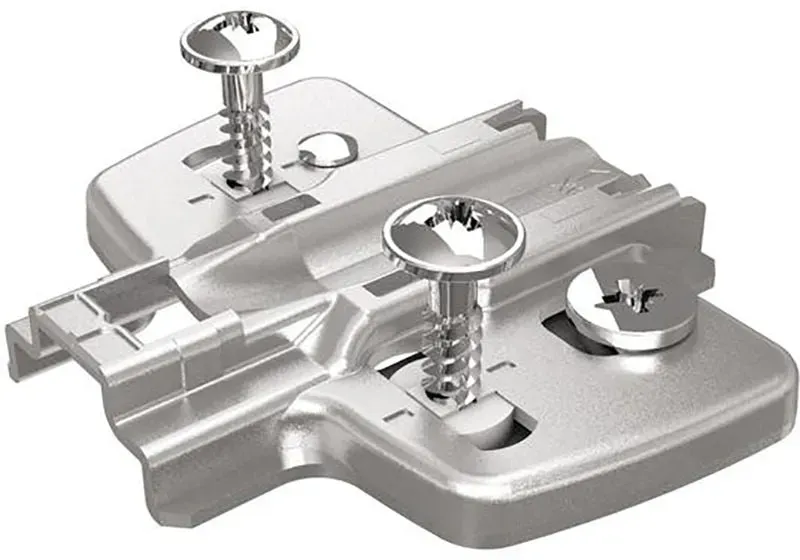 HETTICH Kreuzmontageplatte Stahl vernickelt ( 8000608631 )