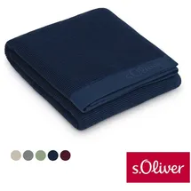 s.Oliver Saunatuch 80 x 200 cm blau
