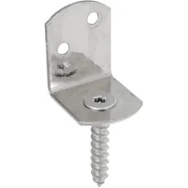 GAH Alberts Flechtzaunhalter L-Form 32 x 83 mm Blau verzinkt