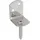 GAH Alberts Flechtzaunhalter L-Form 32 x 83 mm Blau verzinkt