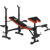 Verstellbare Hantelbank, Multipositions-fitnessstation, Stahl