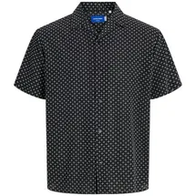 JACK & JONES Luke Kurzarmhemd Schwarz M