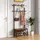 Homcom Garderobenständer mit Sitzbank 100 x 40 x 185 cm Braun