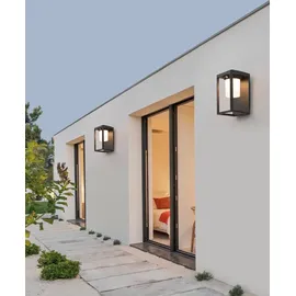 Nova Luce Bay Wand Solarleuchte mit Bewegungsmelder