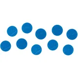 NOBO Whiteboard-Magnete blau