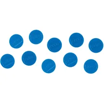 NOBO Whiteboard-Magnete blau