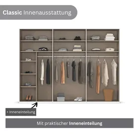 LeGer Home by Lena Gercke Kleiderschrank SERINA Eyecatcher 301 x 223 x 61 cm Beige