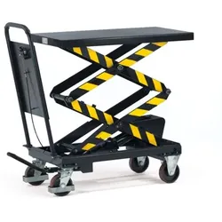 Hubtischwagen 6836, Hubbereich 435-1.585mm, Tragkraft 300kg - blau