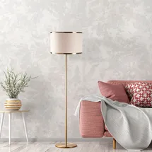 Opviq FLG1363 40x156x40 cm Creme/Bronze