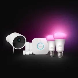 Philips Hue Secure Kamera Bundle Weiß/Blau
