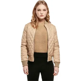 URBAN CLASSICS Diamond Quilt Nylon Steppjacke Union Beige 5XL