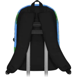 Karactermania Sonic the Hedgehog Knuckles Run Rucksack Multicolour