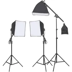 Fotostudio-Beleuchtung Set mit Stativ und Softbox