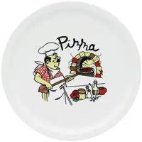 Boxxx Pizzatellerset, Keramik, 4-teilig, Essen & Trinken, Geschirr, Teller, Pizzateller