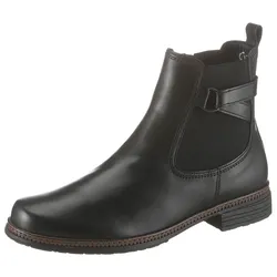 Chelseaboots GABOR Gr. 37, schwarz Damen Schuhe Blockabsatz, Stiefelette, Businessmode mit Stretcheinsatz Bestseller