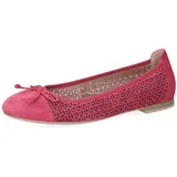 CAPRICE Ballerina in PINK SUEDE | Gr.: 38