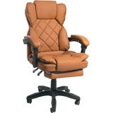 Trisens Design Bürostuhl braun