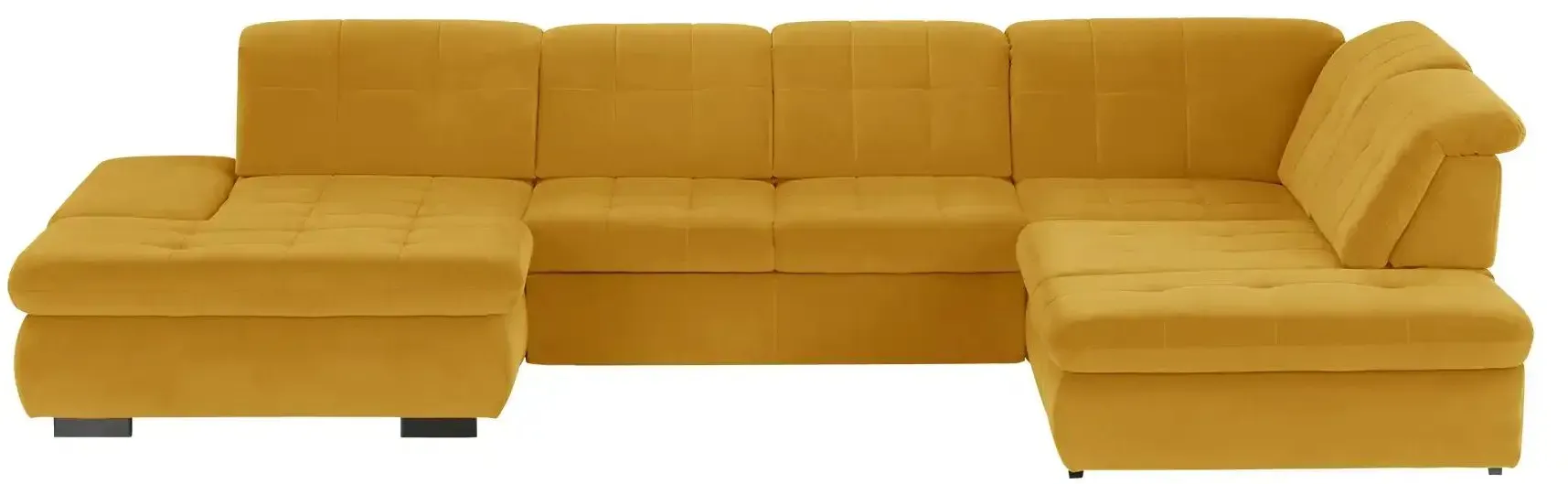 Lounge Collection Wohnlandschaft  Spencer , gelb , Maße (cm): B: 382 H: 102 T: 260.0