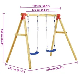 vidaXL Schaukelgestell