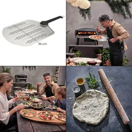 Witt Pizza-Schieber 36 cm Aluminium grau