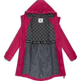 Peak Time Regenjacke Damen Magenta XS