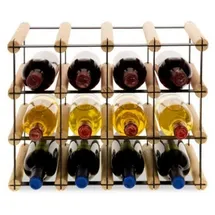 Proregal Weinregal 32,5 x 42,5 x 24,5 cm Natur