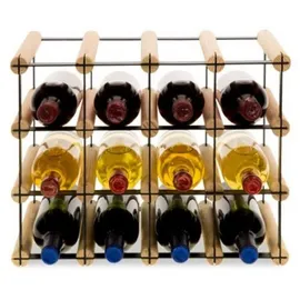 Proregal Weinregal 32,5 x 42,5 x 24,5 cm Natur