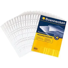 SOENNECKEN Prospekthülle DIN A4 PP transparent 100 St.