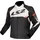 LS2 Apex wasserdichte Motorrad Textiljacke, schwarz-weiss-rot, Größe S