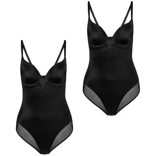 Triumph Body True Shape Sensation (2-tlg) Damen Frauen Mädchen schwarz 85 D