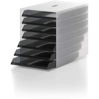 Durable Schubladenbox IDEALBOX 7 Fächer, grau,