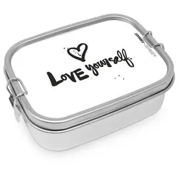 Lunchbox Love yourself aus Edelstahl
