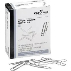 Durable Aktenklammer 122625 50mm verzinkt 100 St./Pack.