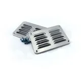 Karibu Lüftungsgitter für Gartenhäuser inkl. Befestigungsmaterial - 2er Set