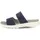 Gabor Pantolette GABOR "Pantolette", Damen, Gr. 35,5, blau, Schuhe Pantolette