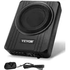 VEVOR Untersitz Auto Subwoofer 400 W 203 mm schlanker Auto Subwoofer mit Stromversorgung, Subsystem mit eingebautem Verstärker, Hoch-/Niedrigpegel-Eingang und Lautstärkeregler für SUVs Lkws