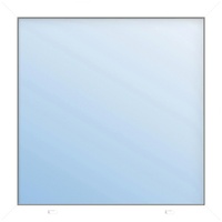 Meeth, Fenster 77/3 MD, Gesamtbreite x Gesamthöhe: 85 x 110 cm, Glassstärke: 33 mm, weiß